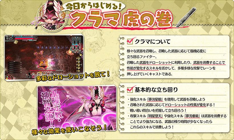 クラマ キャスト一覧 キャスト Wonderland Wars ワンダーランド ウォーズ オンライン対戦ゲーム セガ